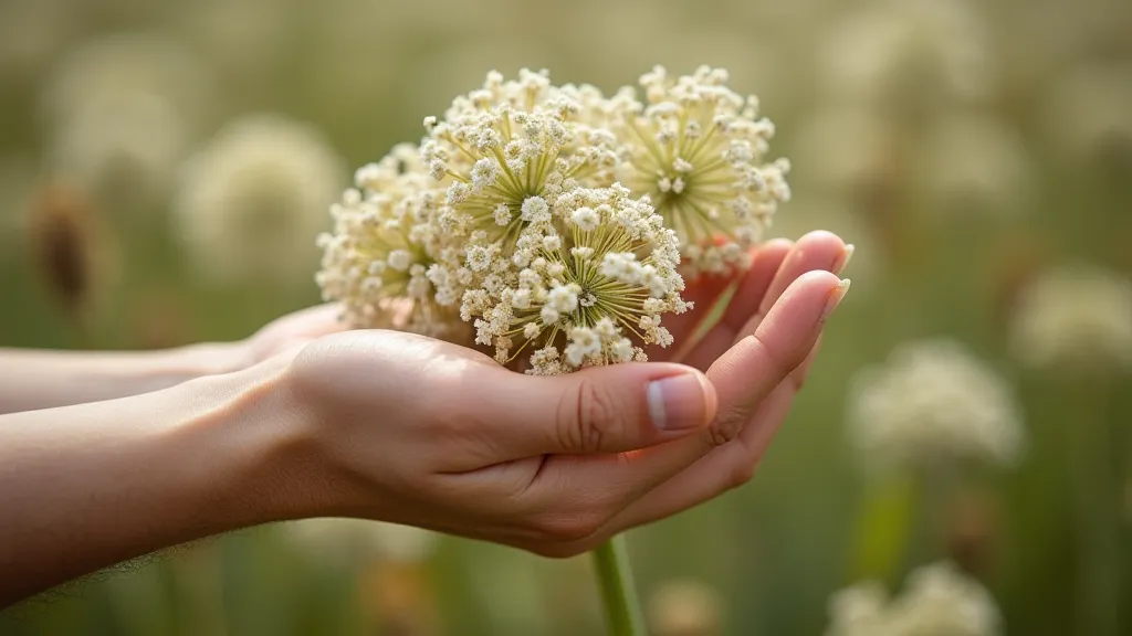 Close-up of dried elderflowers