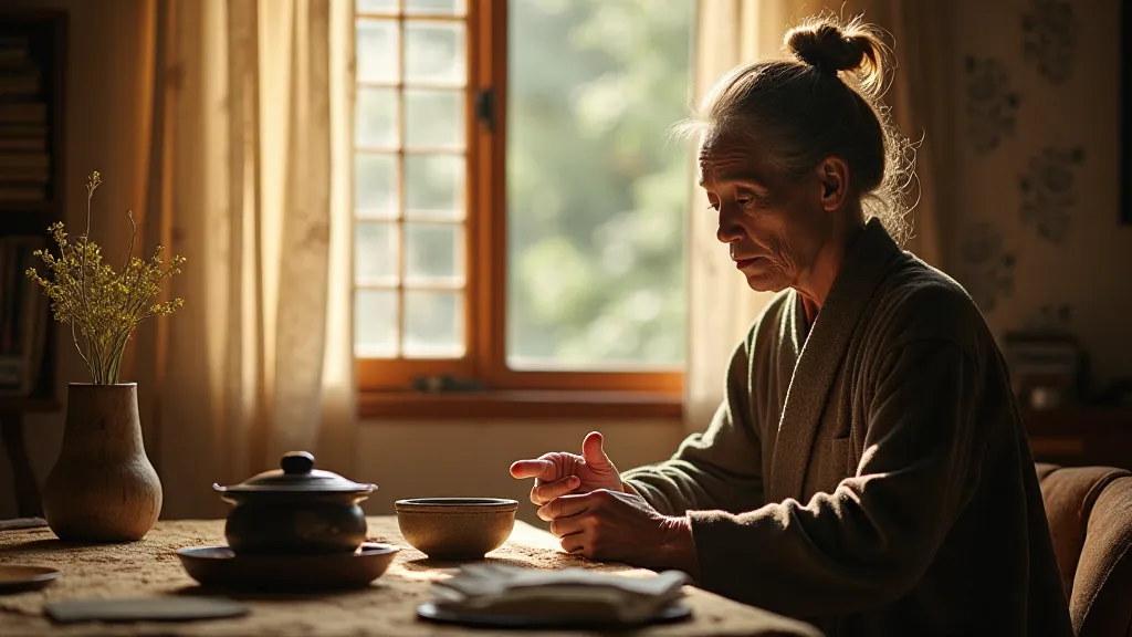 Traditional herbal preparation in Japan