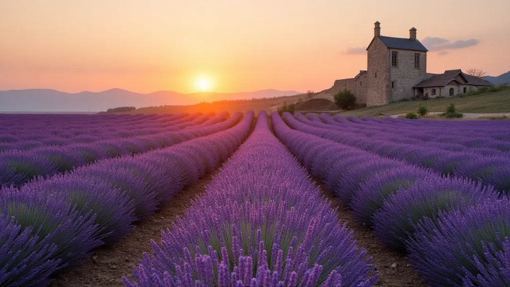 Lavender field in Provence